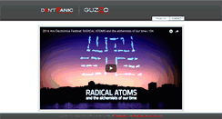 Desktop Screenshot of dontpanicproduction.com